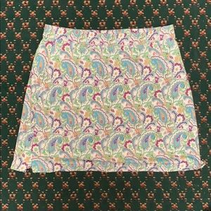 Peter Millar women’s paisley skirt